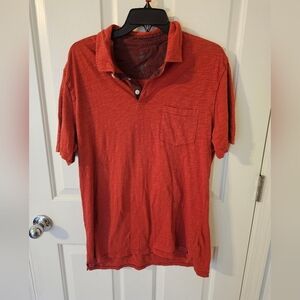 Normal Brand Polo Shirt Mens Cotton Blend Short Sleeve Chest Pocket Size L